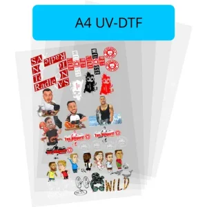 UV DTF Druck A4